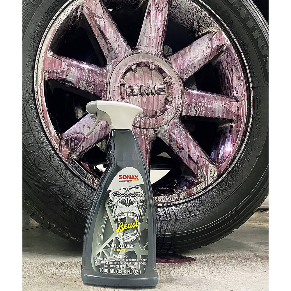 پولیش سرامیک رینگ خورو Sonax Beast Wheel Cleaner